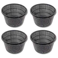 4 Pack 8" 200mm Grow Net Cups Mesh Pots for Hydroponic DWC Aeroponics-Off Grid Living Supplies