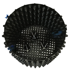 4 Pack Air Grow Rocket Pots 30x30cm with Solid Auto Feeding Base Root Control-Off Grid Living Supplies