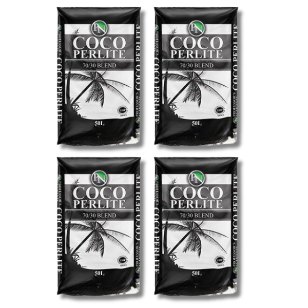4 Pack Coco Perlite 70/30 Blend 50L - Professor's-Off Grid Living Supplies
