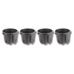 4 Pack Nutrifield Pro Pot 15L Heavy Duty Hydroponic Buckets-Off Grid Living Supplies