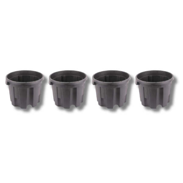 4 Pack Nutrifield Pro Pot 15L Heavy Duty Hydroponic Buckets-Off Grid Living Supplies