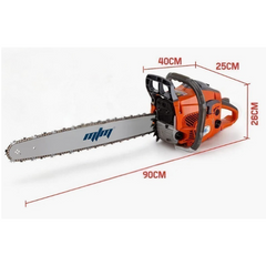 4.1HP Petrol Commercial Chainsaw with 20" Bar & E-Start