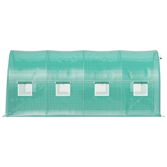 4.5m x 2m x 2m Walk-In Tunnel Greenhouse - Green-Off Grid Living Supplies