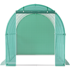 4.5m x 2m x 2m Walk-In Tunnel Greenhouse - Green-Off Grid Living Supplies