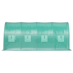 4.5m x 2m x 2m Walk-In Tunnel Greenhouse - Green-Off Grid Living Supplies