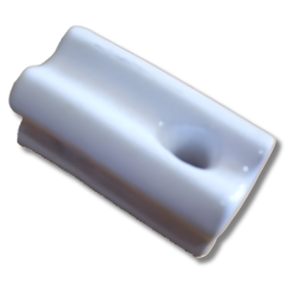 40x Porcelain Bullnose End Strain Insulators for Electric Fence Farm Fencing Ends-Off Grid Living Supplies Australia