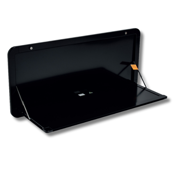 450 x 1000mm Folding Picnic Table Black-Off Grid Living Supplies Australia
