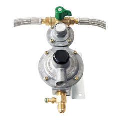450mm Double Gas Regulator Assembly-Off Grid Living Supplies Australia