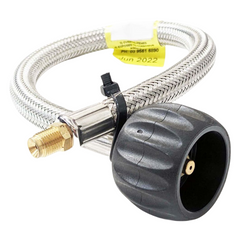 450mm Flexi Hose Double Gas Regulator-Off Grid Living Supplies Australia