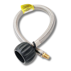 450mm Flexi Hose Double Gas Regulator-Off Grid Living Supplies Australia