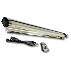 4FT 54W T5 Fluorescent Propagation Grow Light 6400K with Nano Reflector-Off Grid Living Supplies