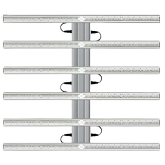 4FT 720W LED Grow Light Full Spectrum 301H Chip Fixture-Off Grid Living Supplies