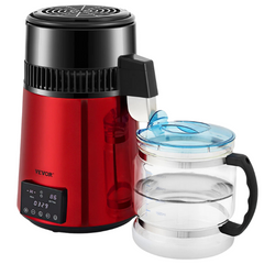 4L 750W Water Distiller with Timing & Dual Temperature Display-Off Grid Living Supplies Australia