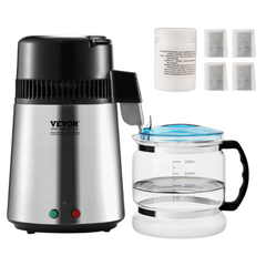 4L Stainless Steel Water Distiller & Purifier Filter-Off Grid Living Supplies Australia