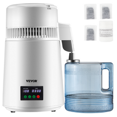 4L Stainless Steel Water Distiller & Purifier Filter-Off Grid Living Supplies Australia