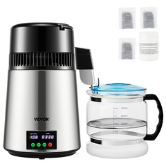 4L Stainless Steel Water Distiller & Purifier Filter-Off Grid Living Supplies Australia