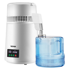 4L Water Distiller 1L/H with Timing & Temperature Display - White-Off Grid Living Supplies Australia