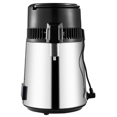 4L Water Distiller with Dual Temperature Display - Silver-Off Grid Living Supplies Australia