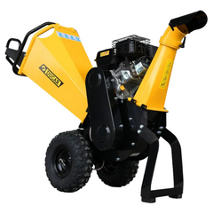 4.3KW 70P 3600 RPM Wood Chipper with Electric Start - Yellow / Black-Off Grid Living Supplies Australia
