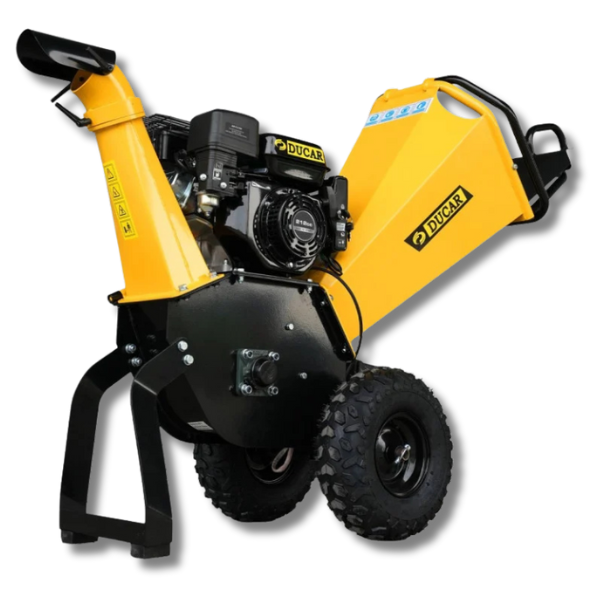 4.3KW 70P 3600 RPM Wood Chipper with Electric Start - Yellow / Black-Off Grid Living Supplies Australia