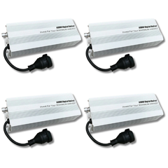 4x 600W Dimmable Digital Ballasts with Built-In Timer-Off Grid Living Supplies