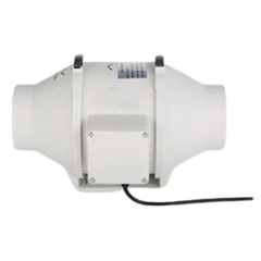 5" 125mm Two Speed Inline Exhaust Fan Low Noise Ventilation-Off Grid Living Supplies