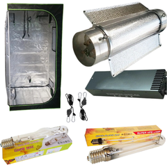 5" Cool Tube Reflector with 600W Dimmable Ballast Grow Tent Kit-Off Grid Living Supplies