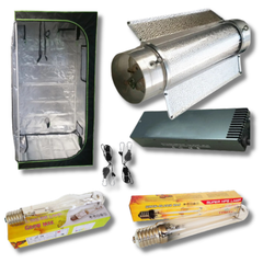 5" Cool Tube Reflector with 600W Dimmable Ballast Grow Tent Kit-Off Grid Living Supplies