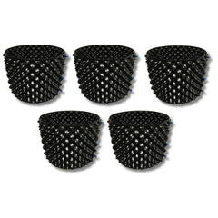 5 Pack Air Grow Pots 40L 40x35cm with Solid Auto Feeding Base Root Training-Off Grid Living Supplies