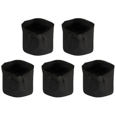 5 Pack Felt Fabric Grow Pots with Handles 1–45 Gallon-Off Grid Living Supplies