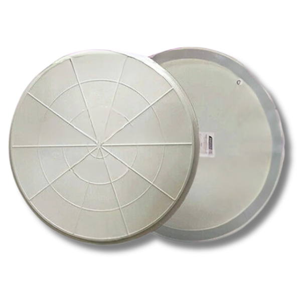 5 Pack Large White Plant Pot Saucers 500mm / 580mm / 630mm-Off Grid Living Supplies