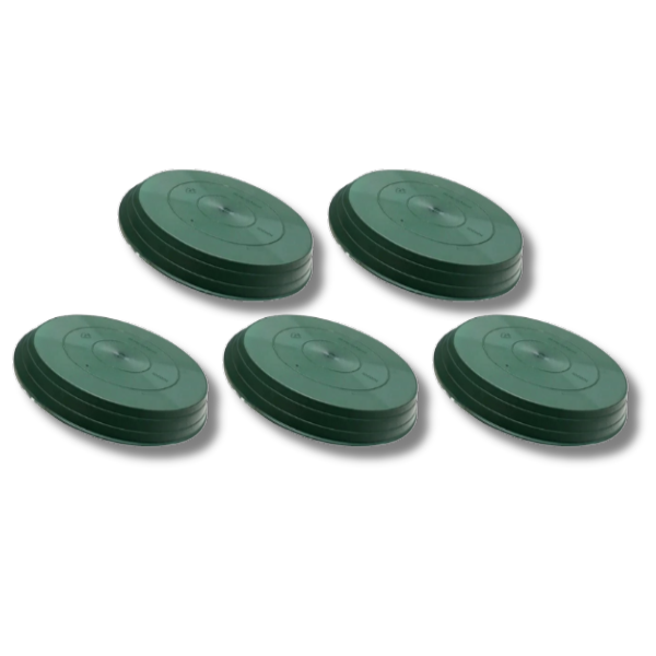 5 Pack Plant Hard Grow Pot Saucers 16