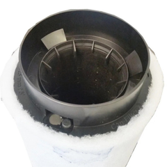5" Silent Two Speed Duct Fan with Carbon Filter & 5" Ducting Combo-Off Grid Living Supplies