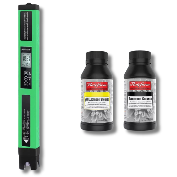 5-in-1 Digital PH / EC / TDS / CF / Temperature Water Quality Tester with Bluetooth-Off Grid Living Supplies