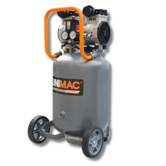 50L 2HP Silent Oil-Free Vertical Portable Electric Air Compressor-Off Grid Living Supplies Australia