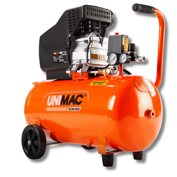 50L 3HP Portable Electric Air Compressor with Direct Drive & 5pc Air Tool Kit-Off Grid Living Supplies Australia