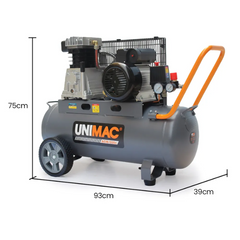 50L 2.2kW 116PSI Commercial Electric Air Compressor with Brushless Motor & Certified Tank