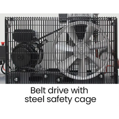 50L 2.2kW 116PSI Commercial Electric Air Compressor with Brushless Motor & Certified Tank