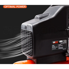 50L 3HP Portable Electric Air Compressor with Direct Drive & 5pc Air Tool Kit