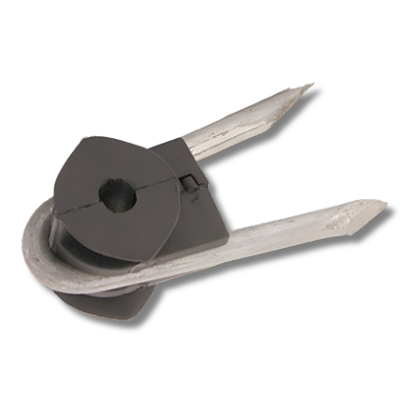 50x Staple Wood Post Insulators for Electric Fence - Timber Mount-Off Grid Living Supplies Australia