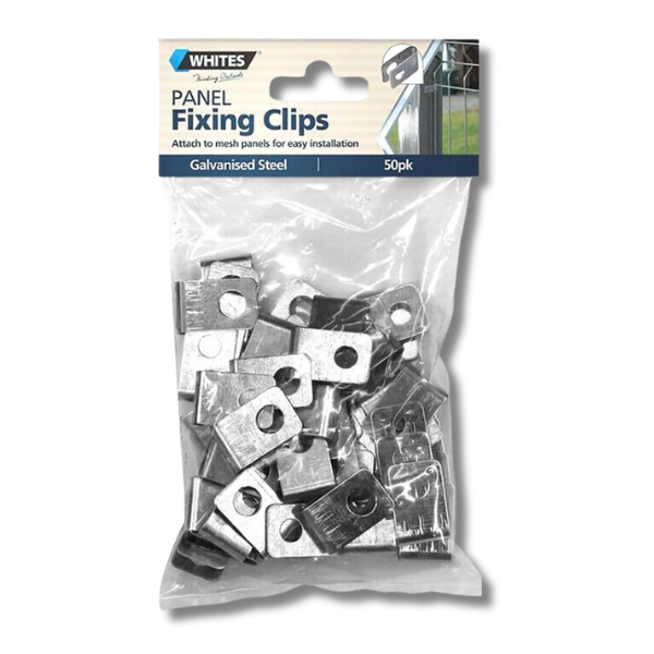 50x Wire Fixing Clips for Fencing Mesh Panels & Strainers - Farm Use-Off Grid Living Supplies Australia