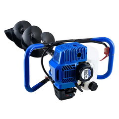 52cc 2-Stroke Petrol Post Hole Digger with 200mm Auger & 600mm Extension Shaft-Off Grid Living Supplies Australia