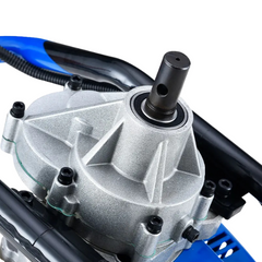 52cc 2-Stroke Petrol Post Hole Digger with 3 Auger Bits & 600mm Extension Shaft