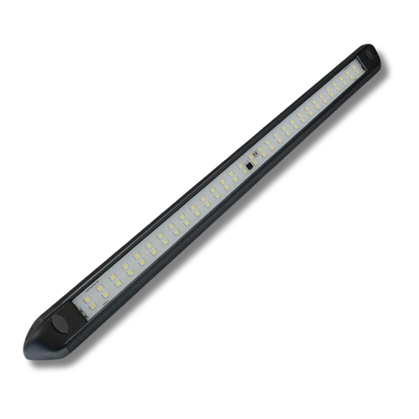 550mm 22 Inch LED Awning Light Black Shell For Caravan & RVs-Off Grid Living Supplies Australia