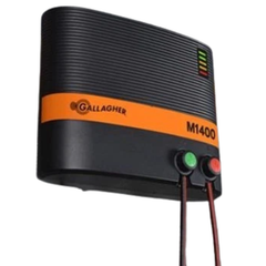 55km M1400 Mains Powered Electric Fence Energiser for Farm & Wire Fencing - Gallagher-Off Grid Living Supplies Australia