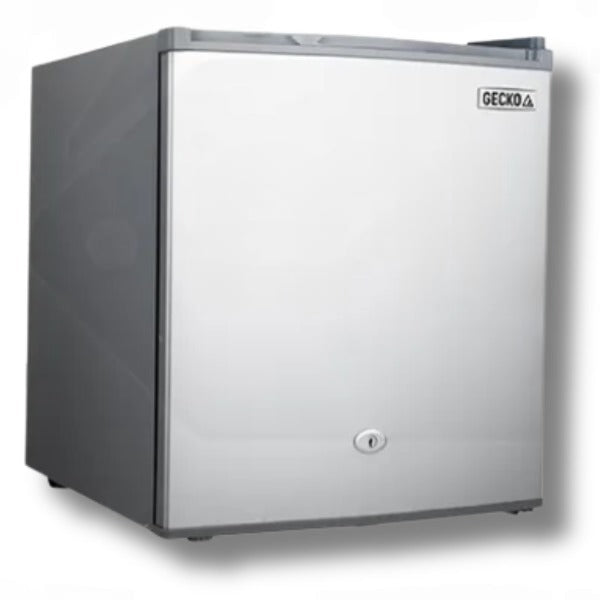 57L Portable Camping Bar Fridge with Freezer 12V / 24V for Caravans / RV's / Motorhomes / Camping - Silver-Off Grid Living Supplies Australia