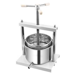 5L Manual Fruit & Wine Press - Stainless Steel-Off Grid Living Supplies Australia