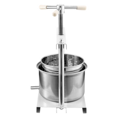 5L Manual Fruit & Wine Press - Stainless Steel-Off Grid Living Supplies Australia