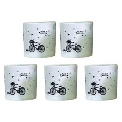 5pcs PP Plastic Flower Pot Nursery Seedlings Garden Plant Container TA03/05/09-Off Grid Living Supplies