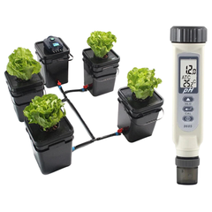 5x 20L DWC Deep Water Culture Growing System Fast Growth Kit-Off Grid Living Supplies